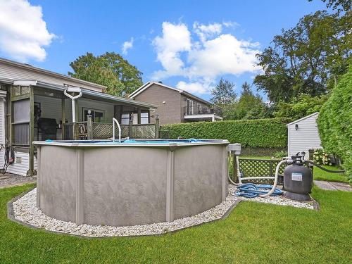 Cour - 531 Rue St-François-Xavier, Terrebonne (Terrebonne), QC - Outdoor With Above Ground Pool