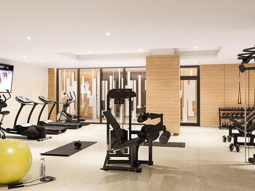 Salle d'exercice - 2626-60 Rue De L'Éclipse, Brossard, QC - Indoor Photo Showing Gym Room