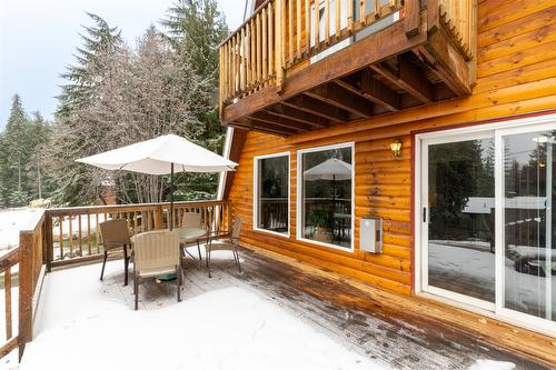 7680 Mountain Drive, Anglemont, BC - Outdoor With Deck Patio Veranda With Exterior