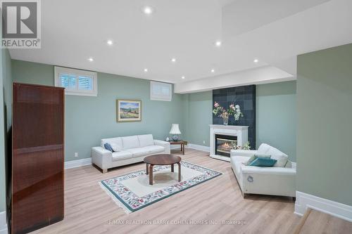 40 Munro Boulevard, Toronto, ON - Indoor With Fireplace