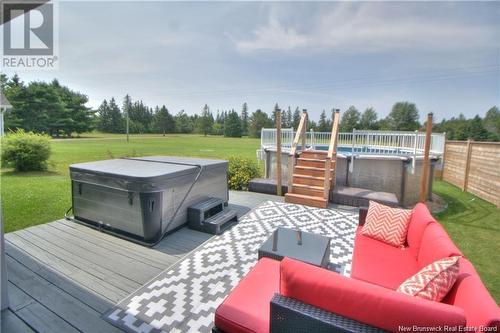 25 Hutchinson Lane, Rexton, NB - Outdoor With Above Ground Pool With Deck Patio Veranda