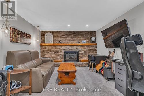 10 Birchwood Drive, Barrie, ON - Indoor With Fireplace