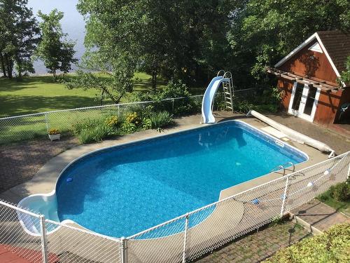 Piscine - 1965 Ch. De La Galère, Saint-Édouard-De-Fabre, QC - Outdoor With In Ground Pool With Backyard