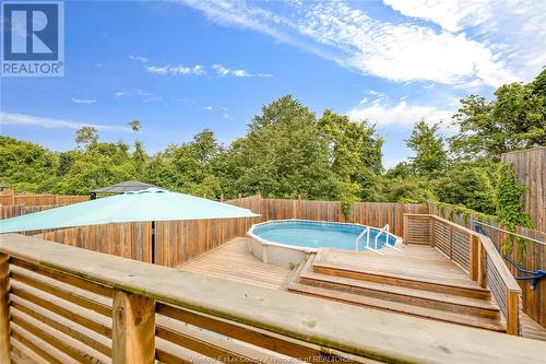 32 Shaw Drive, Amherstburg, ON - Outdoor With Above Ground Pool