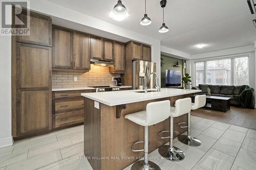 36 Briar Court, Halton Hills, ON - Indoor Photo Showing Kitchen With Stainless Steel Kitchen With Upgraded Kitchen