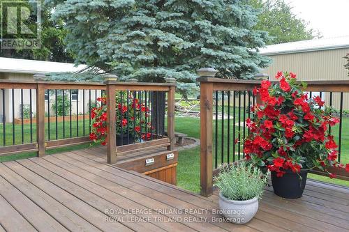 5103 Dundas Street, Thames Centre (Thorndale), ON - Outdoor With Deck Patio Veranda With Exterior