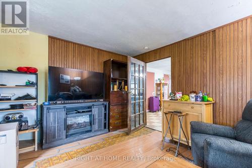 297 Power Road, Tyendinaga, ON - Indoor Photo Showing Living Room With Fireplace