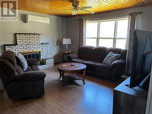 172 Springfield Road, South River, NL - Indoor Photo Showing Living Room With Fireplace