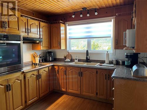 172 Springfield Road, South River, NL - Indoor Photo Showing Kitchen With Double Sink