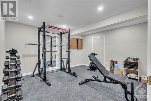 8 Randall James Drive, Stittsville, ON - Indoor Photo Showing Gym Room