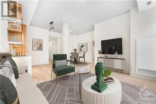 280 O'Connor Street Unit#505, Ottawa, ON - Indoor Photo Showing Living Room