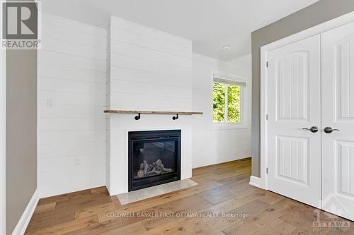 158 Leslie Drive, Lanark, ON - Indoor Photo Showing Other Room With Fireplace