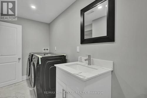 Bsmt - 66 Westfield Drive, Whitby, ON - Indoor Photo Showing Laundry Room