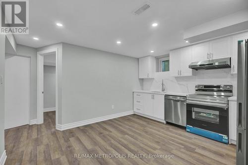 Bsmt - 66 Westfield Drive, Whitby, ON - Indoor Photo Showing Kitchen