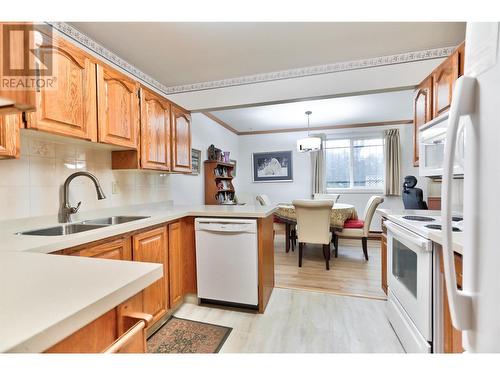 1229 Bernard Avenue Unit# 102 Lot# 2, Kelowna, BC - Indoor Photo Showing Kitchen With Double Sink