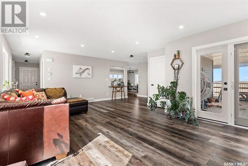 The Monk Acreage, Edenwold Rm No. 158, SK - Indoor Photo Showing Living Room