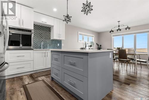 The Monk Acreage, Edenwold Rm No. 158, SK - Indoor Photo Showing Kitchen With Upgraded Kitchen