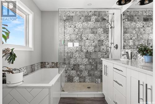 The Monk Acreage, Edenwold Rm No. 158, SK - Indoor Photo Showing Bathroom