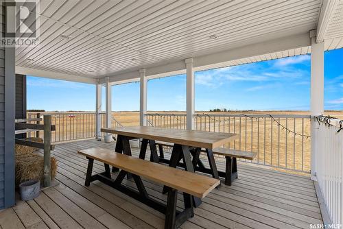 The Monk Acreage, Edenwold Rm No. 158, SK - Outdoor With Deck Patio Veranda With Exterior