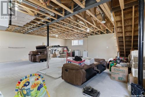 The Monk Acreage, Edenwold Rm No. 158, SK - Indoor Photo Showing Basement