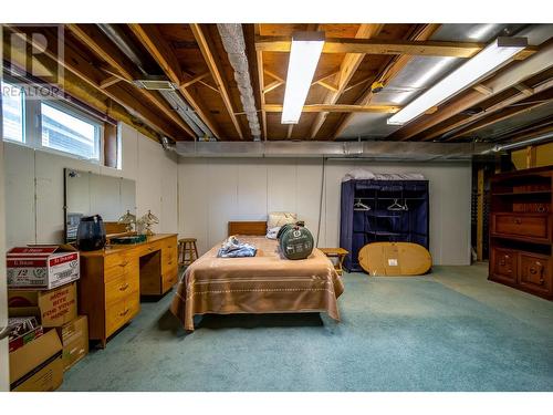 unfinished room - 1775 Ivans Court, Kelowna, BC - Indoor Photo Showing Basement