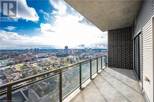 318 Spruce Street Unit# 2001, Waterloo, ON - Outdoor With Balcony With View With Exterior