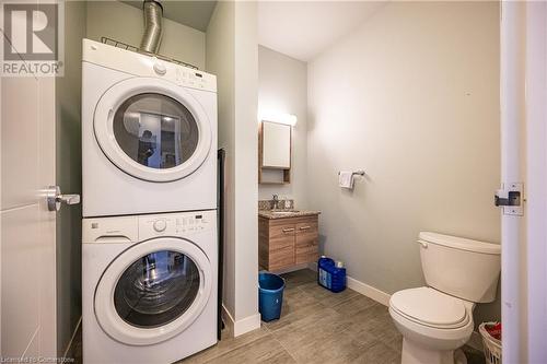 318 Spruce Street Unit# 2001, Waterloo, ON - Indoor Photo Showing Laundry Room