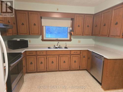 85 Erie Street, Strathroy-Caradoc (Sw), ON - Indoor Photo Showing Kitchen With Double Sink