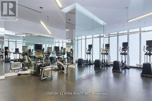 4707 - 12 York Street, Toronto, ON - Indoor Photo Showing Gym Room