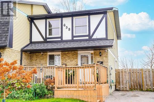 638 Galahad Drive, Oshawa, ON - Outdoor With Deck Patio Veranda