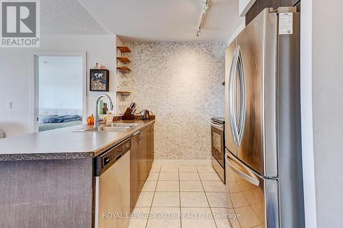 1003 - 8 Trent Avenue, Toronto, ON - Indoor Photo Showing Kitchen With Double Sink