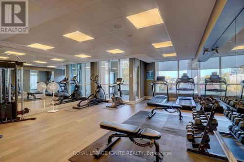 1003 - 8 Trent Avenue, Toronto, ON - Indoor Photo Showing Gym Room