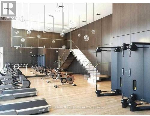 1708 - 17 Bathurst Street, Toronto, ON - Indoor Photo Showing Gym Room