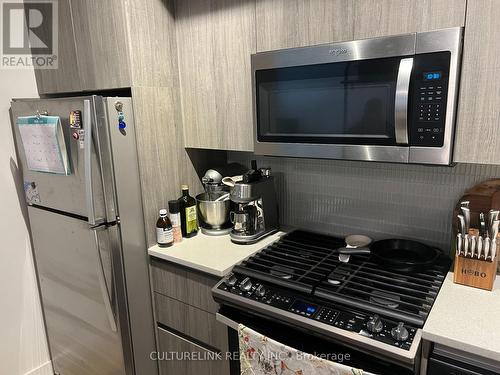 203 - 246 Logan Avenue, Toronto, ON - Indoor Photo Showing Kitchen