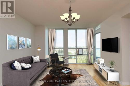 706 - 68 Grangeway Avenue, Toronto, ON - Indoor Photo Showing Living Room