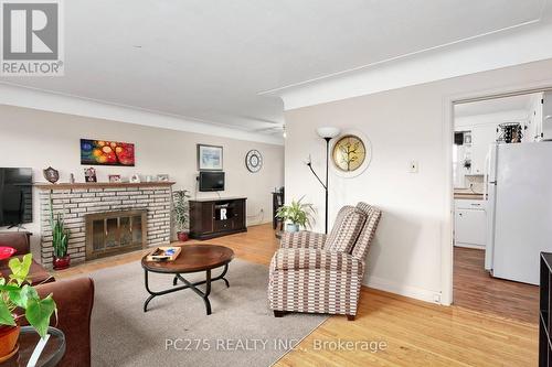 1240 Hillcrest Avenue, London, ON - Indoor Photo Showing Living Room With Fireplace