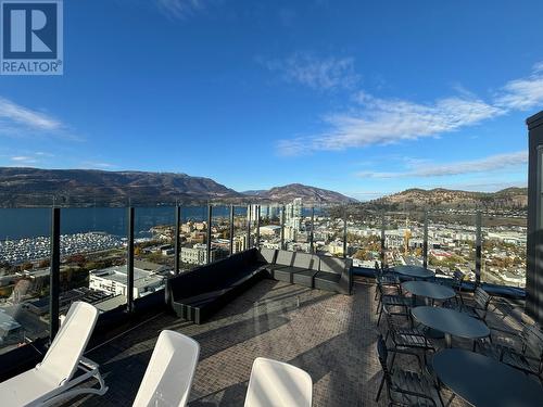 1488 Bertram Street Unit# 2905, Kelowna, BC - Outdoor With In Ground Pool With View