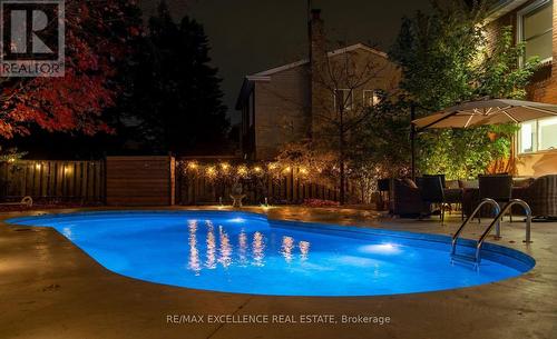 2949 Oka Road, Mississauga, ON - Outdoor With In Ground Pool With Backyard