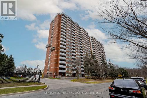 1612 - 121 Ling Road, Toronto, ON - Outdoor With Balcony With Facade