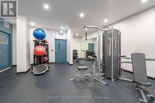 1612 - 121 Ling Road, Toronto, ON - Indoor Photo Showing Gym Room