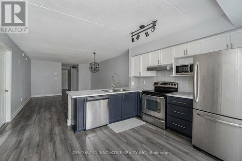 111 - 1491 Maple Avenue, Milton, ON - Indoor Photo Showing Kitchen With Stainless Steel Kitchen With Double Sink