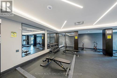 313 - 470 Gordon Krantz Avenue, Milton, ON - Indoor Photo Showing Gym Room