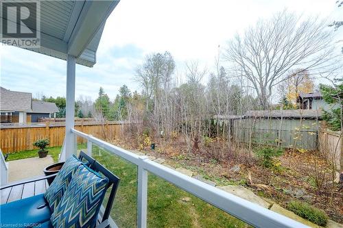 View of balcony - 33 Madwayosh Street, Southampton, ON - Outdoor