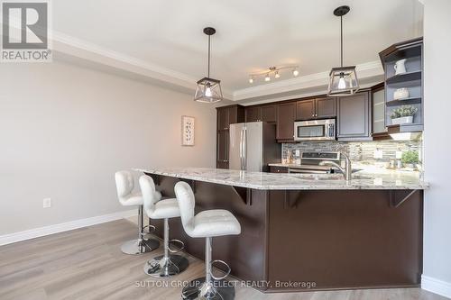 1008 - 1030 Coronation Drive, London, ON - Indoor Photo Showing Kitchen With Upgraded Kitchen