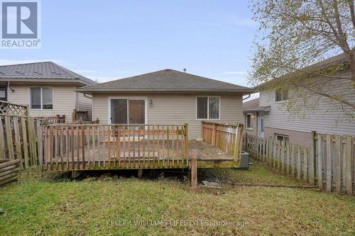 59 Tanner Drive N, London, ON - Outdoor With Deck Patio Veranda With Exterior