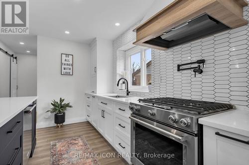 253 Minnie Street, Thames Centre, ON - Indoor Photo Showing Kitchen With Upgraded Kitchen