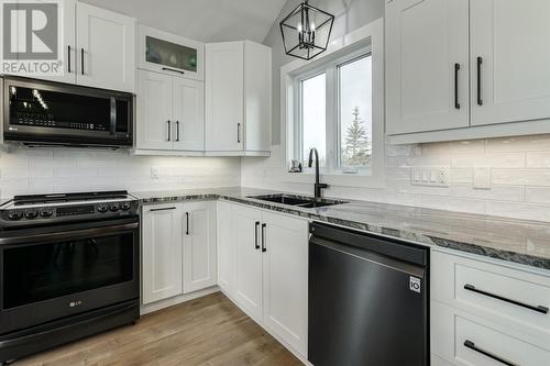 130 Amber Drive, Whitbourne, NL - Indoor Photo Showing Kitchen With Double Sink With Upgraded Kitchen