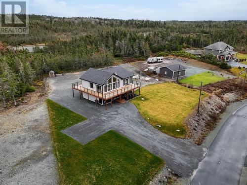 130 Amber Drive, Whitbourne, NL - Outdoor With Deck Patio Veranda With View