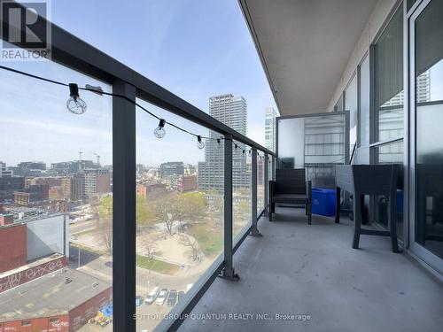 1412 - 352 Front Street W, Toronto, ON - Outdoor With Balcony With Exterior