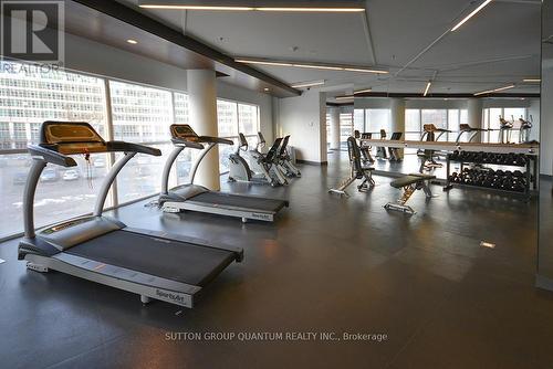 1412 - 352 Front Street W, Toronto, ON - Indoor Photo Showing Gym Room